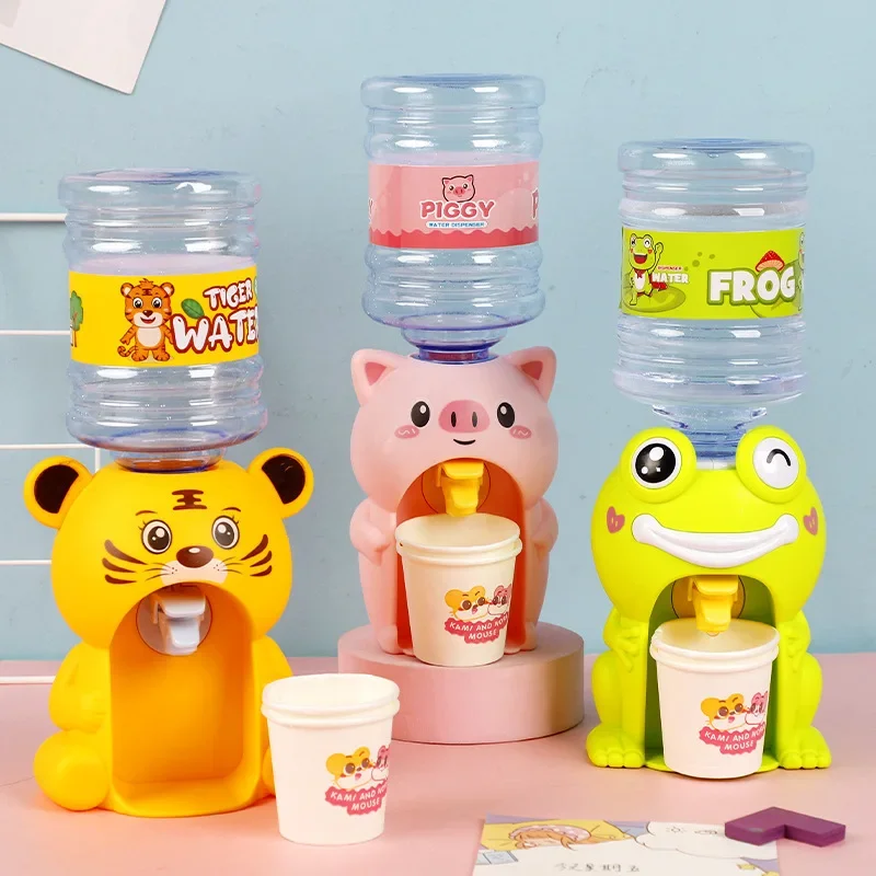 Water dispenser children's cartoon for play house kitchen kindergarten gift