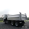 LESU 1/14 Simulation 6X6 hydraulic dump truck three-axle drive differential lock axle remote control model 3