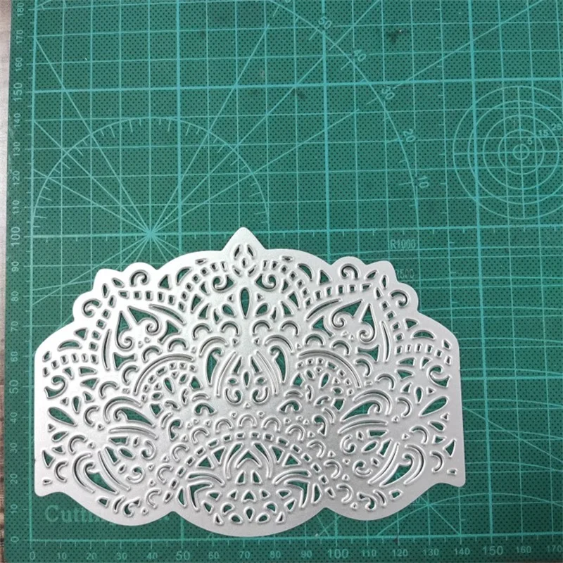 

Кружевная ажурная поздравительная открытка, граница, металлические режущие штампы, фотоальбом, декоративная бумажная открытка с тиснением