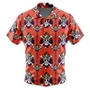 Luffy Gear 5th V2 One Piece Button Up Hawaiian Shirt Men's Casual Shirt Summer Clothes Father and Son Cosplay Clothes 3