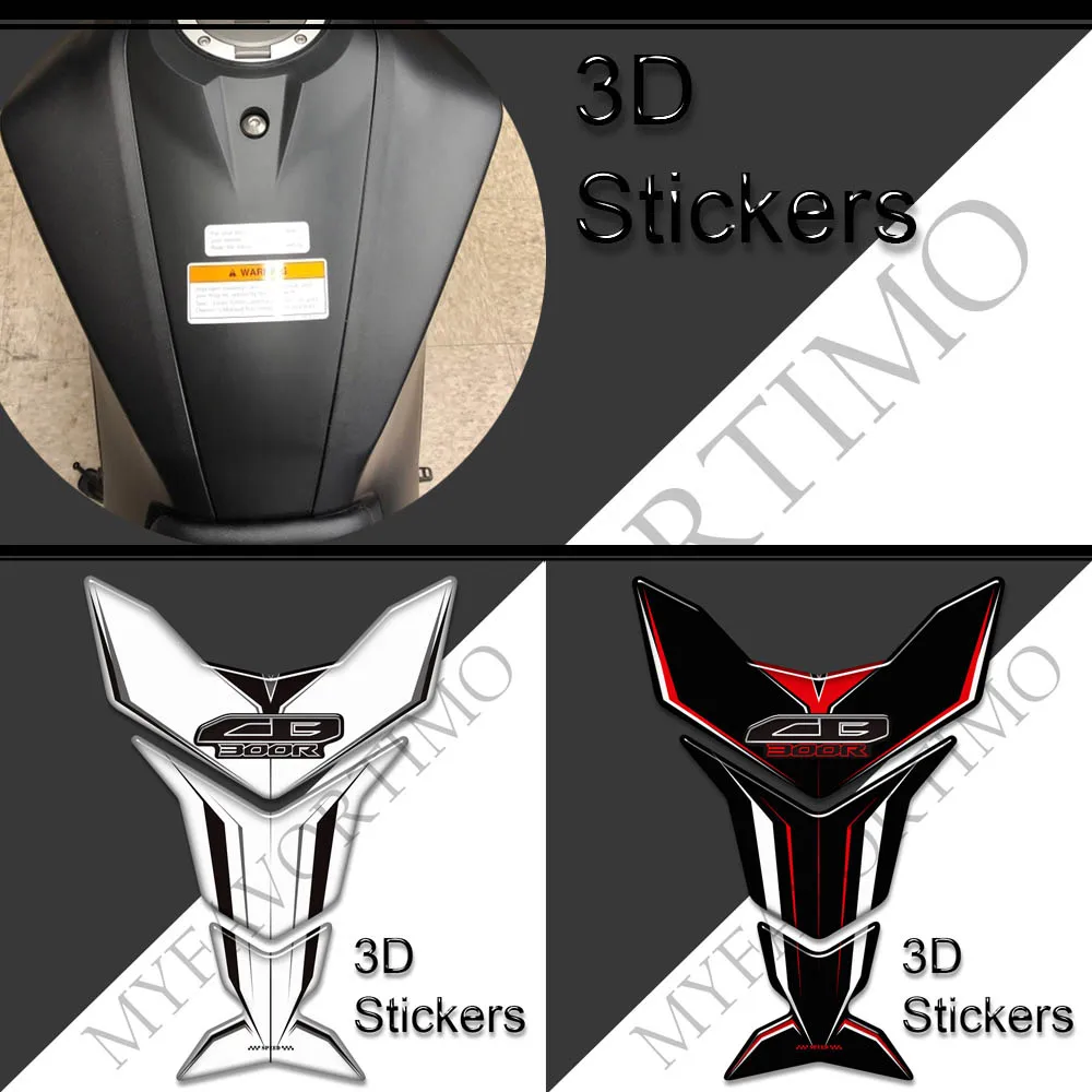 For Honda CB300R CB 300R Motorcycle Grips Tank Pad Stickers Gas Fuel Oil Kit Knee Protector 2018 2019 2020 2021 2022