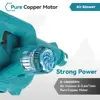 2-IN-1 Cordless Electric Air Blower & Suction Portable Handheld Leaf Computer Dust Cleaner Power Tool For Makita 18V Battery 5