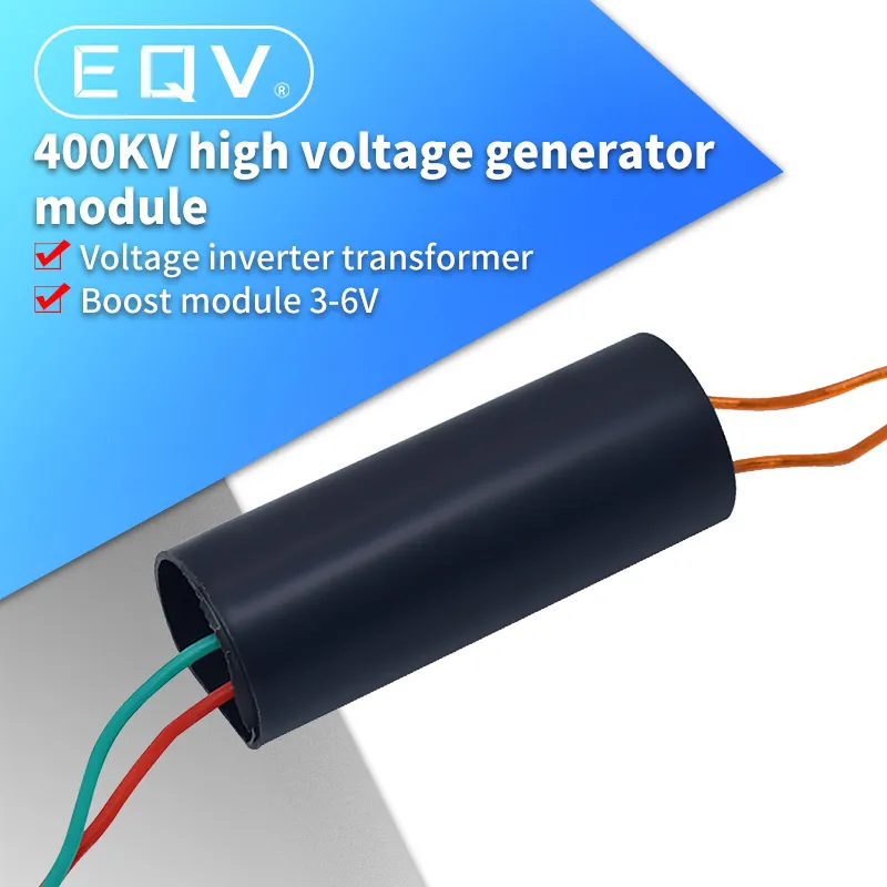 2PCS DC 3-6v to 400kV 400000V Boost Step-up Power Module High voltage Generator 