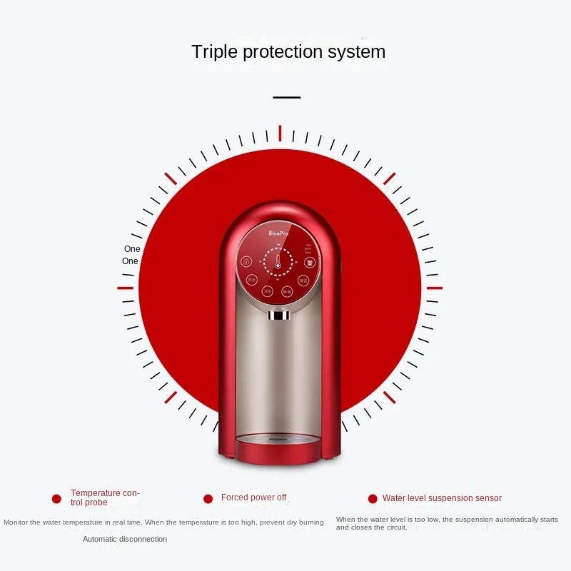 Bolebao 인스턴트 식수 디펜서, 데스크톱 소형 가정용 지능형 통합 식수 디펜서, D06