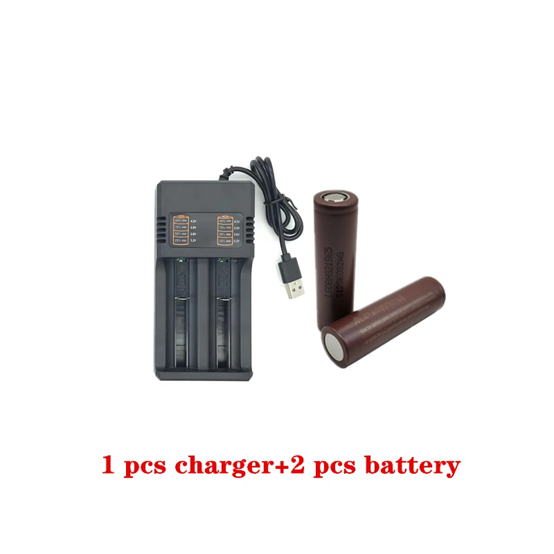 1 Charger 2 Battery