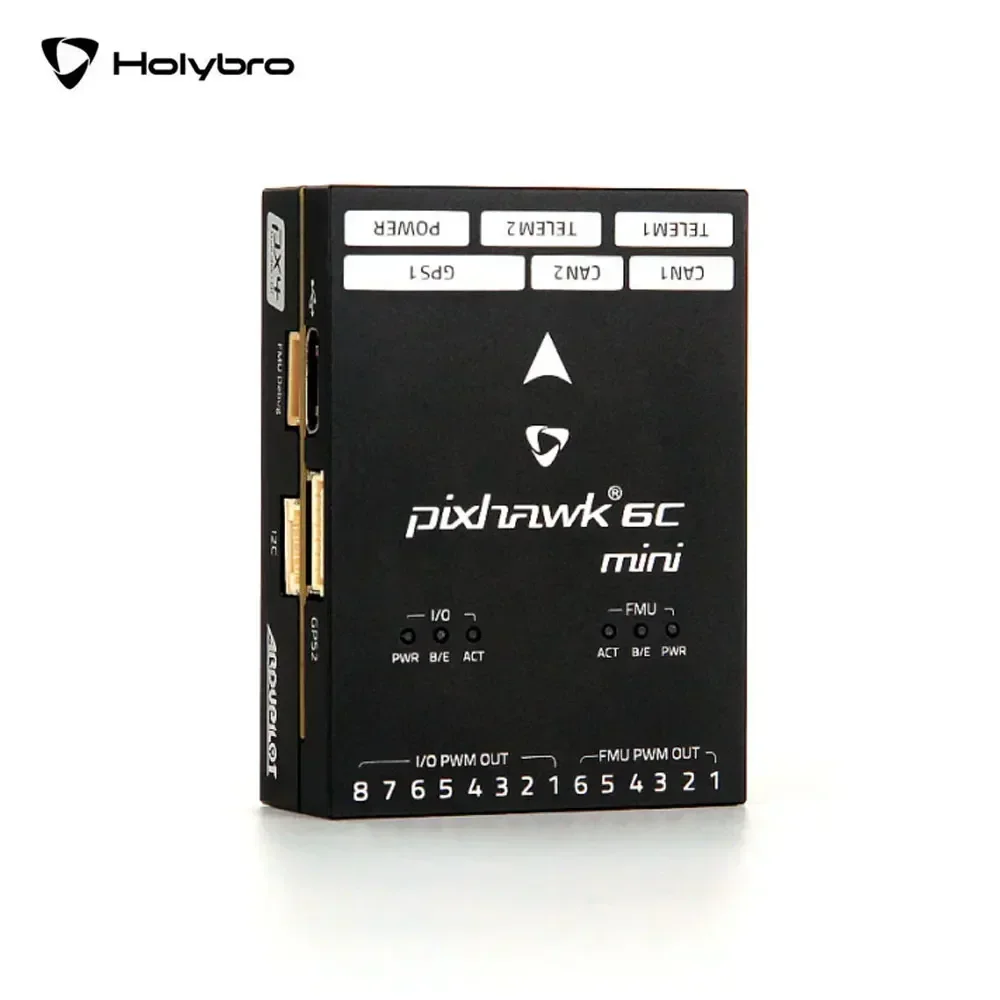 HolyBro Pixhawk 6C Mini Flight Controller M9N/M10 GPS PM02 V3 12S / PM06 14S Power Module Multirotor Airplane Parts thumbnail 3