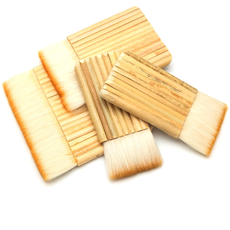 Paint Brushes Wool Row Bamboo Handle Painting Tools Home Improvement Decoration