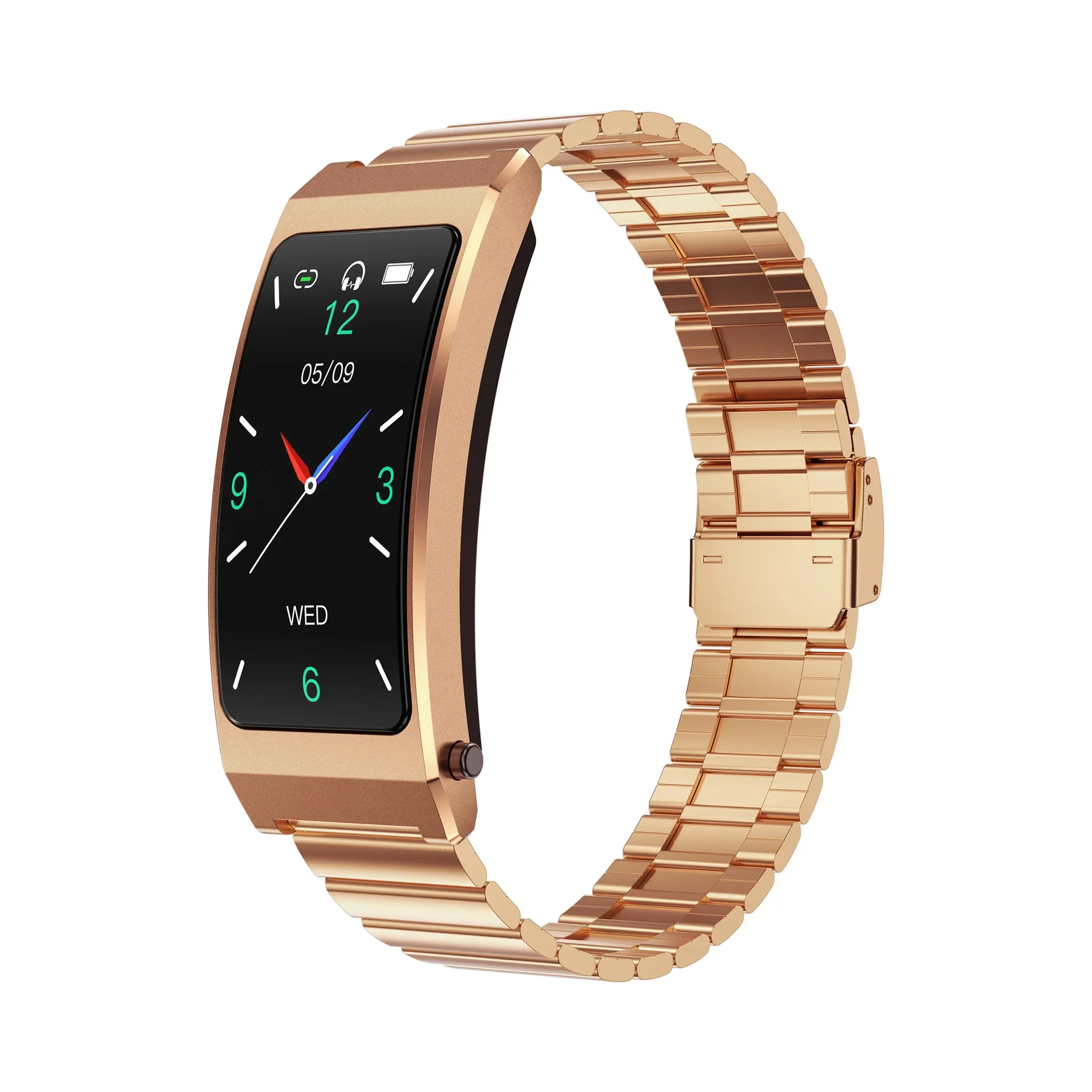 

New K13S smart bracelet Bluetooth call headset 2-in-1 heart rate blood pressure monitoring message reminder exercise