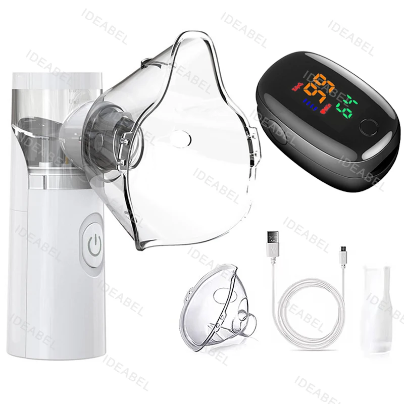 Compact Silent Mesh Nebulizer Humidifier for Asthma and Health Care