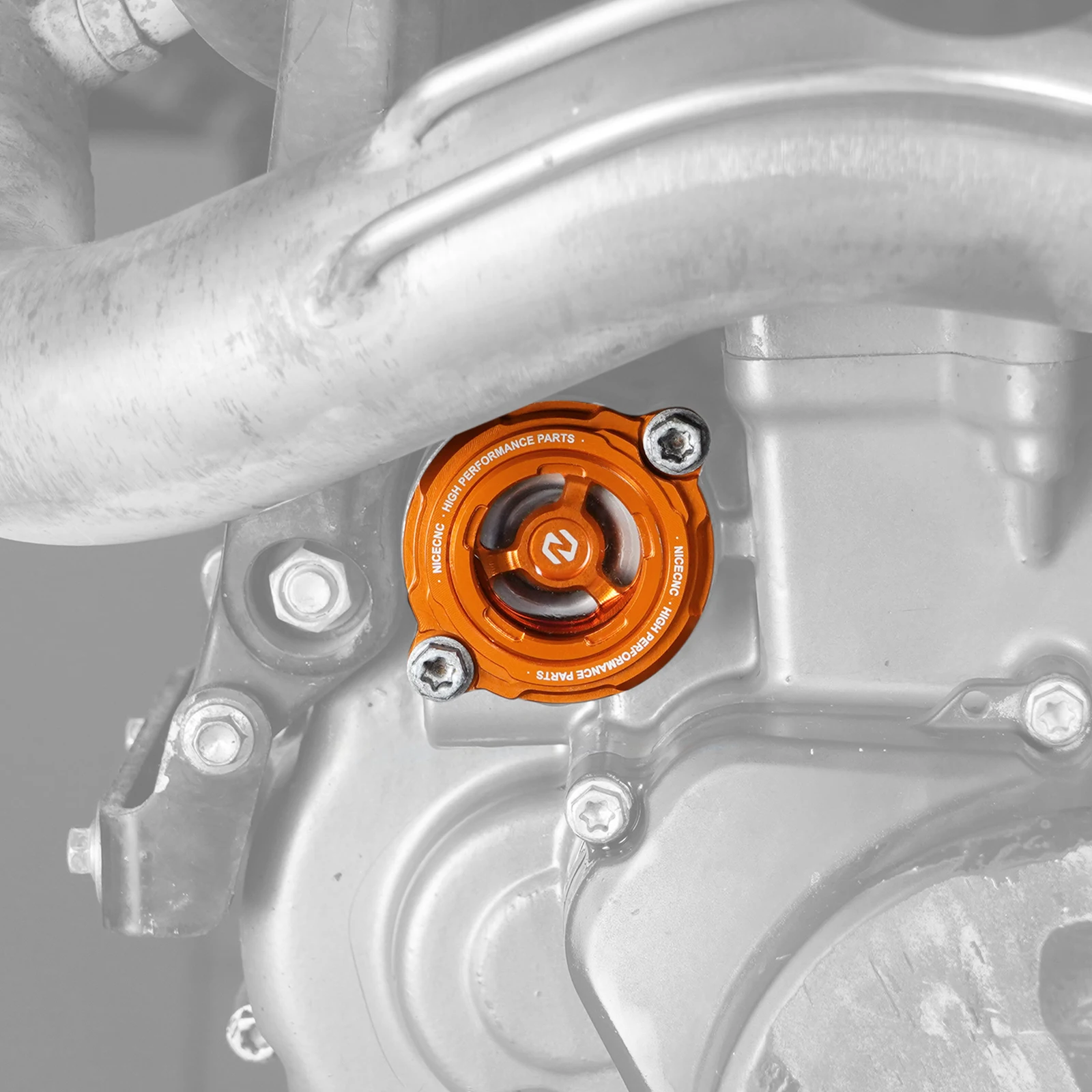 Für KTM 690 ENDURO /R SMC SMCR 2008-2025 Motorölfilter-Abdeckkappe für Husqvarna 701 Supermoto Enduro 2016-2025 NORDEN 901 – Detail 3