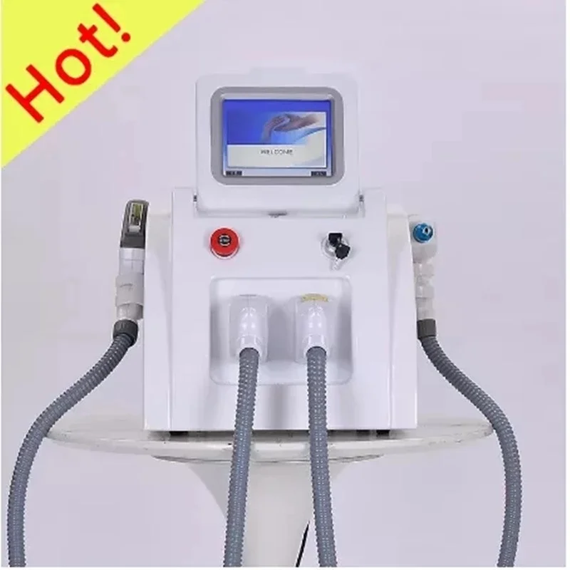 

2024 Newest 2 in 1 IPL/OPT/Elight ND YAG Laser Tattoo Removal Beauty Machine Painless & Permanent Hair Removal