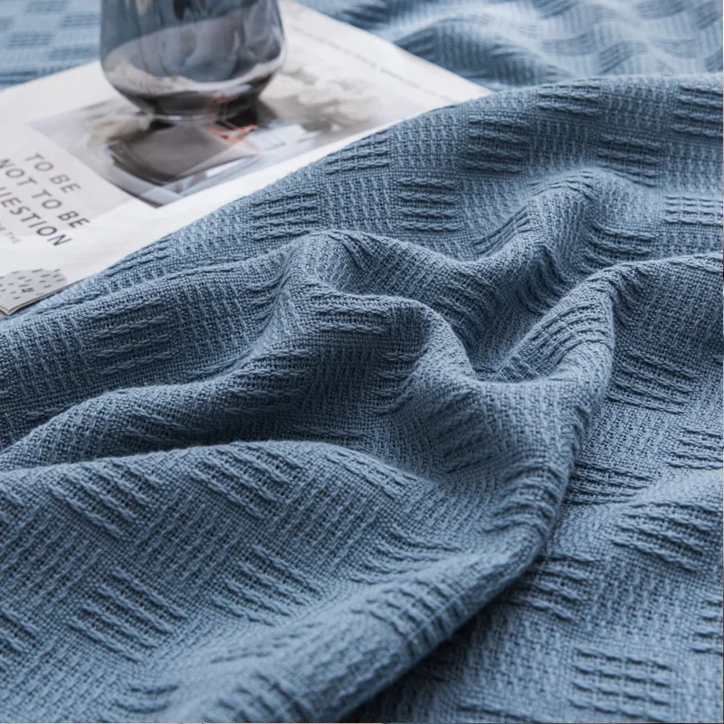 Advanced Pure Cotton Gauze Towel Quilt Single Double Summer Thin Towel Blanket bed throw blanket