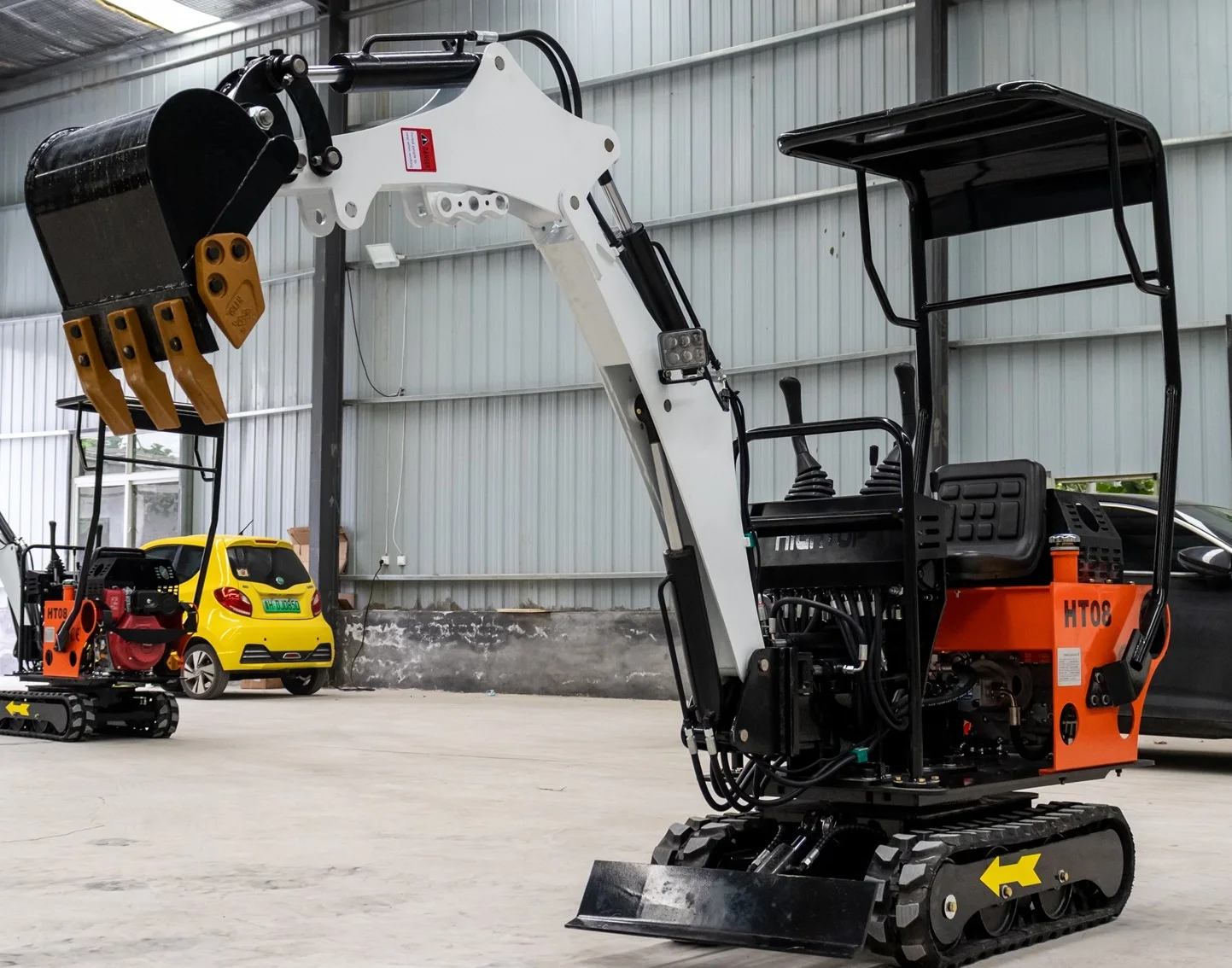 

0.8 Ton Diesel Import Compact Crawler Mini Excavator on Top Selling