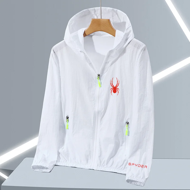 

Summer UPF 50+ UV Sun Protection Skin Coats Men Ultra-Light Sportswear Hooded Outwear Men Windbreaker Casual Jackets