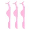 Pink False Eyelash Extensions Plastic Tweezers For Eyelash Extensions Auxiliary False Lash Supplies Multifunctional Makeup Tools 4