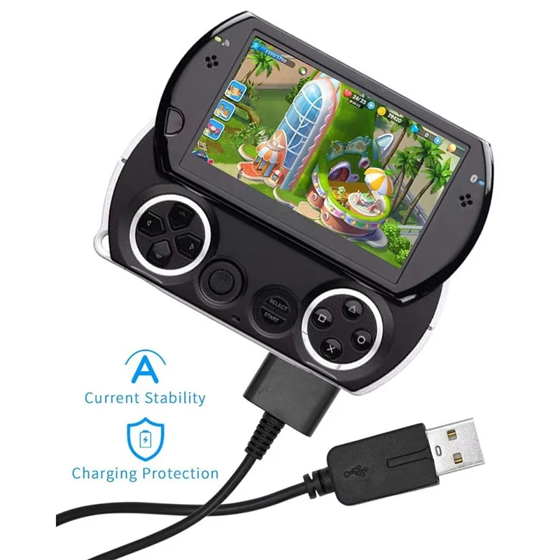PSP GO/PSGO 2 in 1용 USB 2.0 동기화 데이터 충전 케이블, 전원 충전 및 데이터 전송 코드
