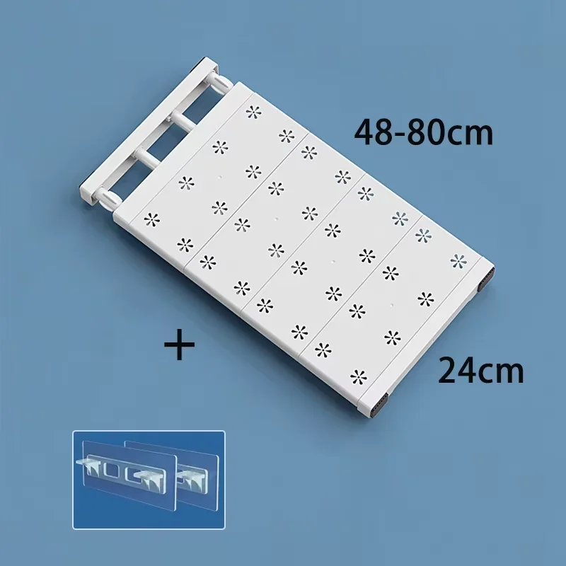 Adjustable Wall-Mounted Storage & Organizer Shelving System
