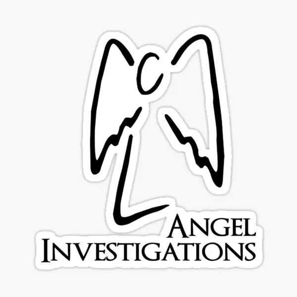 

Angel Investigations 5PCS Car Stickers for Bumper Laptop Background Luggage Decor Car Print Stickers Motorcycle Art Cute