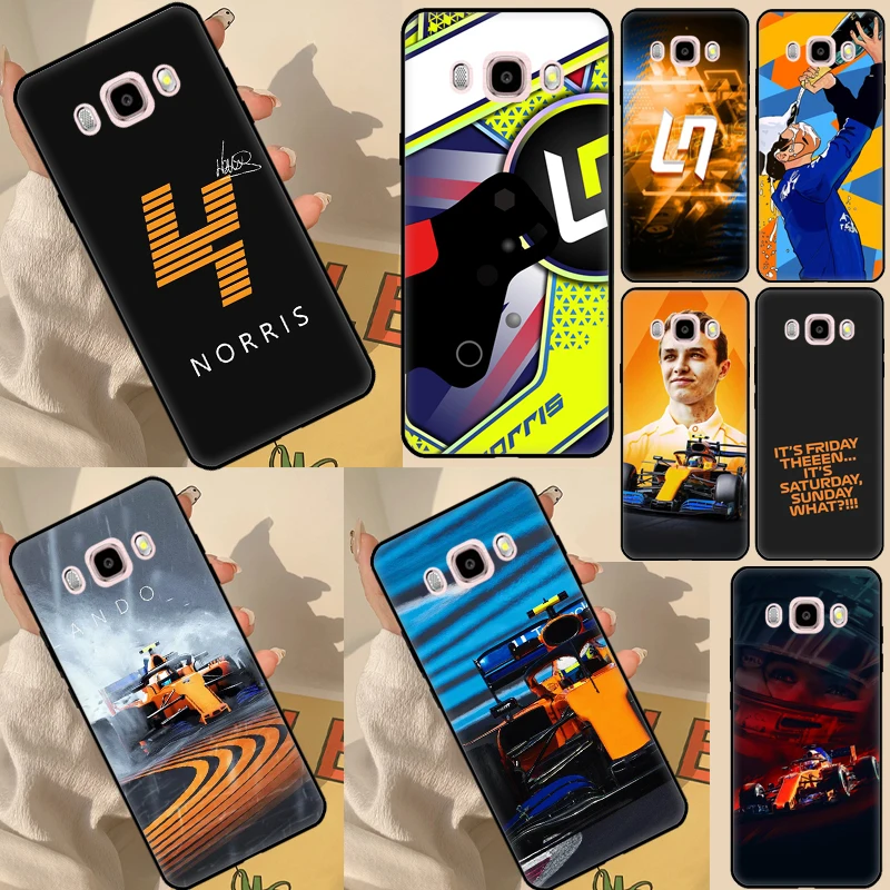 F1 Formula 1 Lando Norris Per Il Caso Di Samsung Galaxy J8 2018 A3 A5 J1 2016 J3 J5 J7 2017 A6 A7 A8 A9 J4 J6, Più Copertura