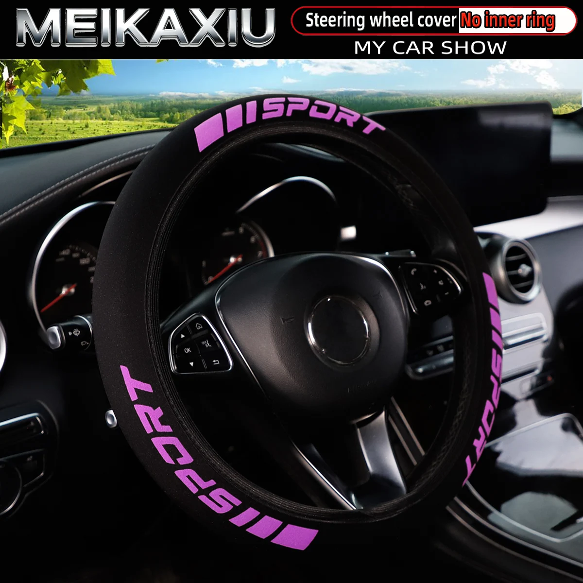 Housse de volant finition sport