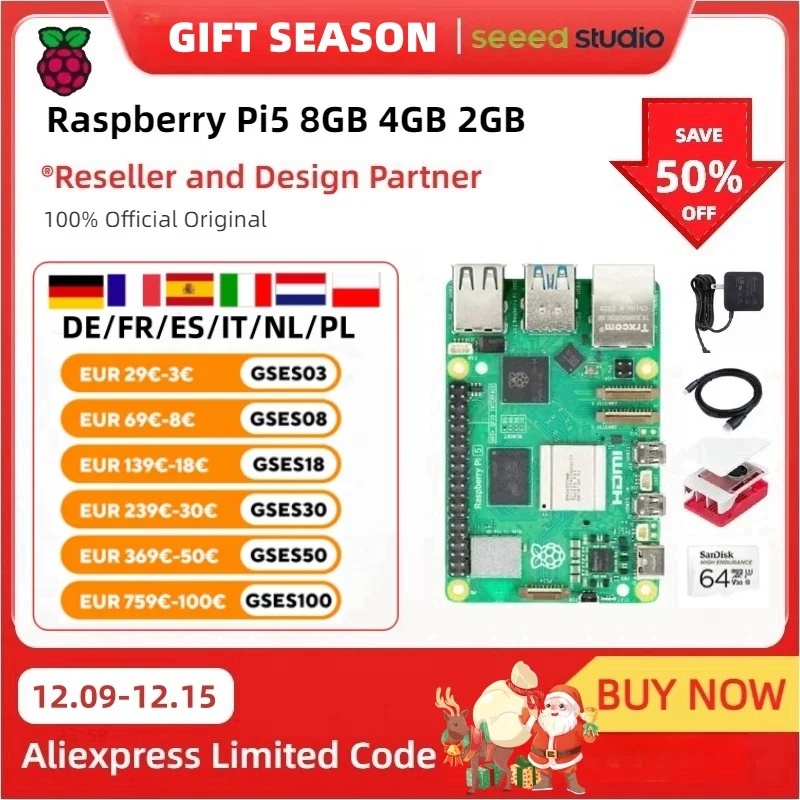 Raspberry-Pi5-8GB-4GB-2GB-Laptop-Raspberry-pi-5-MIni-PC-Computer-2-4GHz ...