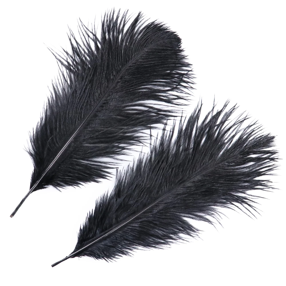 Ostrich Feather 10pcs 5-30CM For Clothing Sewing Wedding Party Home Decor