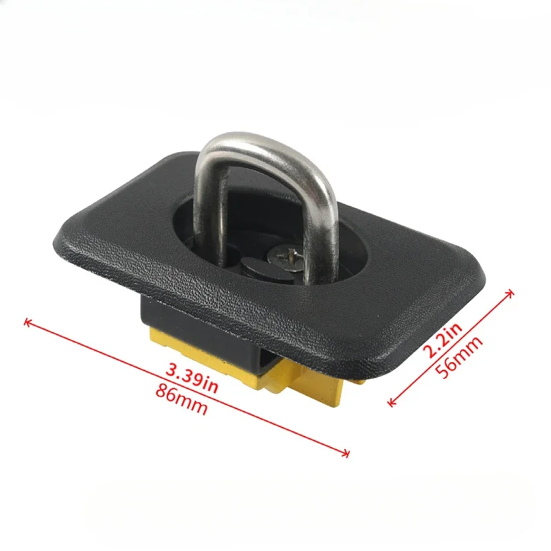 4-pack retractable fastening anchor suitable for Dodge Ram RAM American pickup truck rear trunk lock buckle