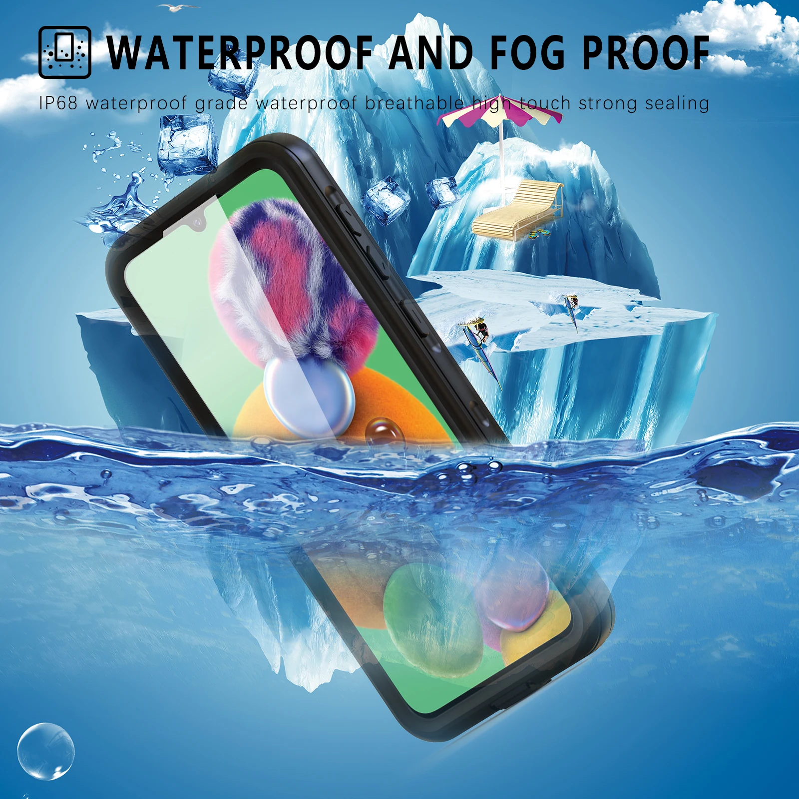 

Водонепроницаемый чехол Redpepper Ip68 для Samsung Galaxy A33 5g подводный 3m водонепроницаемый ударопрочный жесткий чехол