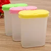 250ml Plastic Food Seasoning Container Kitchen Spice Boxes Jar Double Lid Cereal Condiment Bean Storage Bottle Container 4