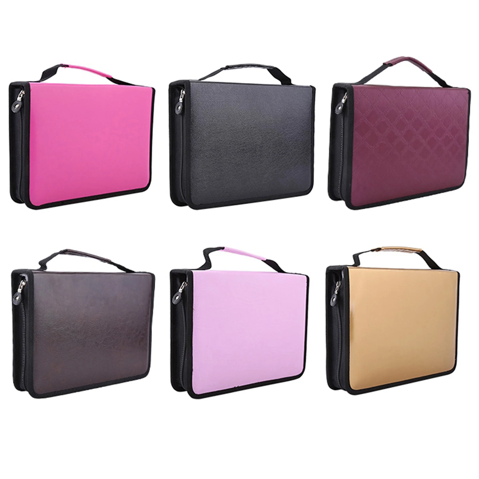 【HOT sale】150 Slots Large Capacity PU Leather Fabric Pencil Case  Pen Bag Pencil Case Organizer