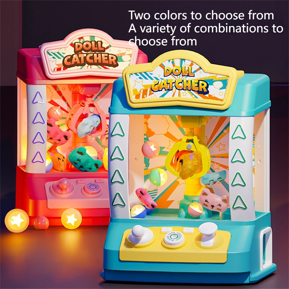 Children's claw machine small household electric sound and light timing claw machine large toy game machine toy gift 4