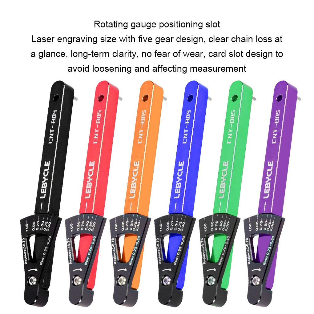 Bicycle Chain Wear Indicator Tool Chain Checker Kits MultiFunctional
