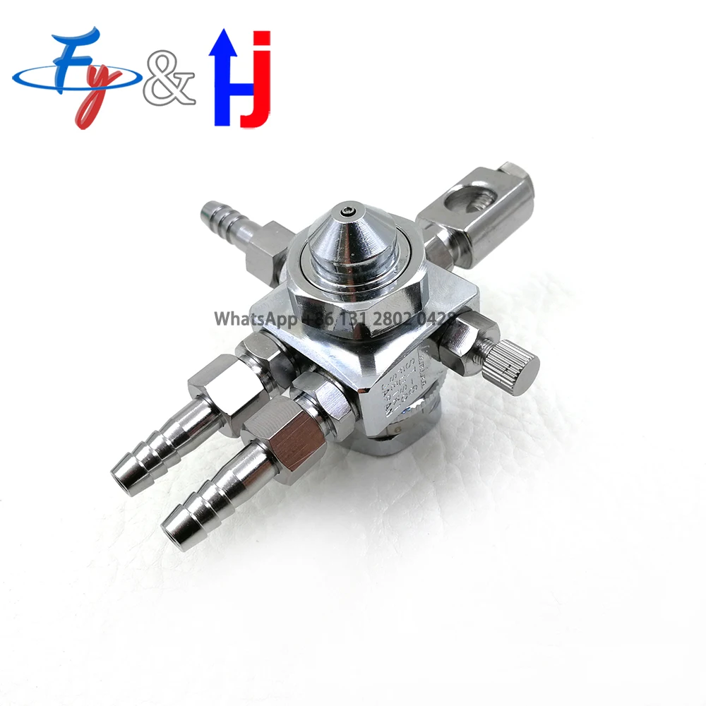 Automatic Water Spray Gun, Low Pressure, Adjustable, Flat Fan, Round Cone Nozzle, 0.5mm, 1.0mm, 1.3mm, 2.0mm, ST-5, ST-6 3