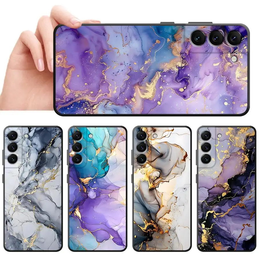 Elegant Fashion Marble Soft Phone Case Cover