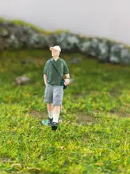 Miniature Street Boy and Girl Figures for Creative Photography and Display Decor (E)
