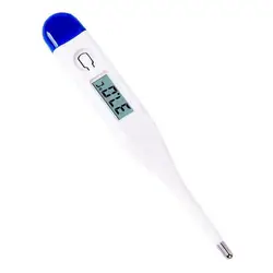 High - Precision Digital LCD Thermometer for Oral and Armpit Use - Fast and Accurate Temperature Measurement for Adults and Children (A)