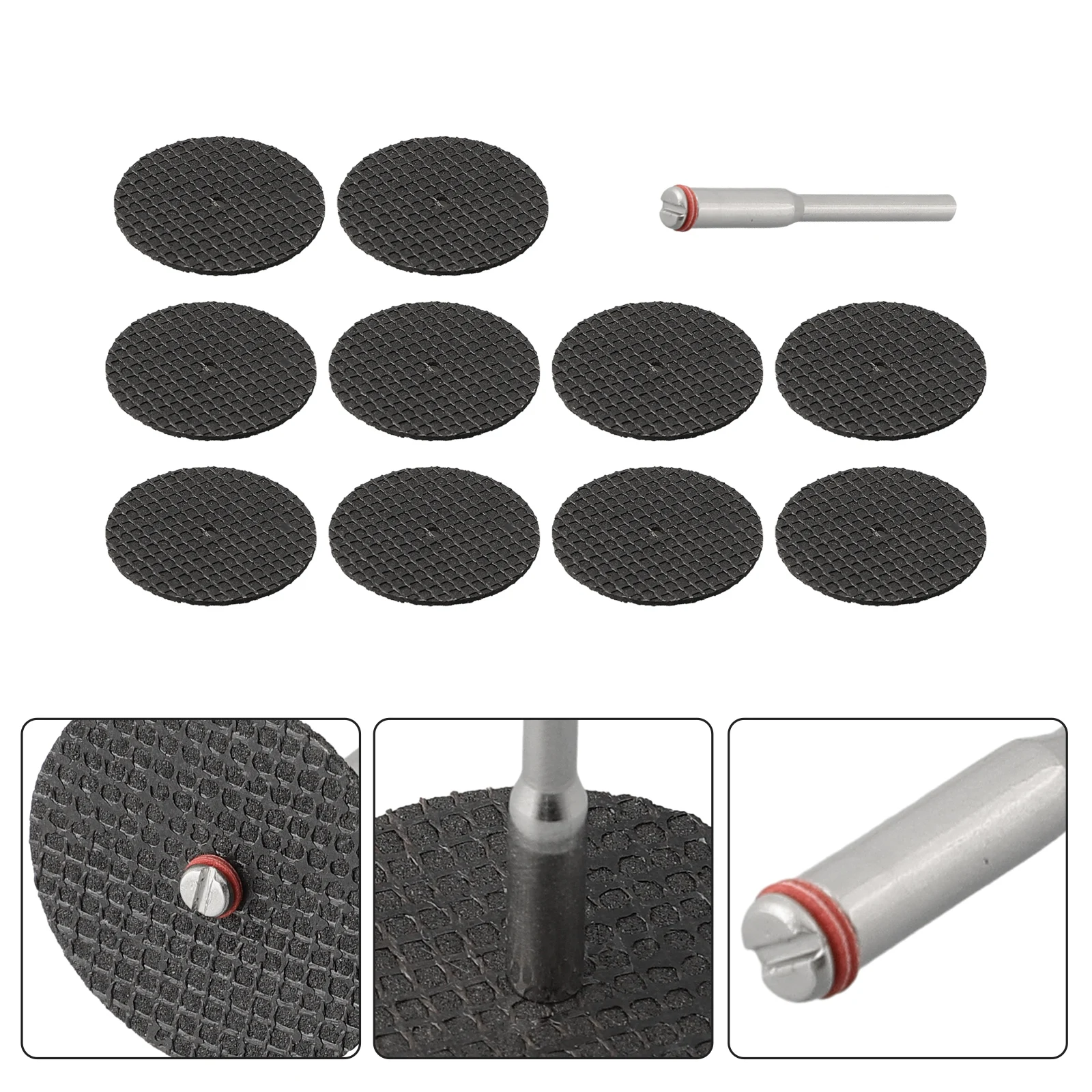 

11Pcs 32/38MM Metal Resin Cutting Disc Circular Saw Blade For Metal Wood Plastic Cutting Trimming Grinder Rotary Tools Parts