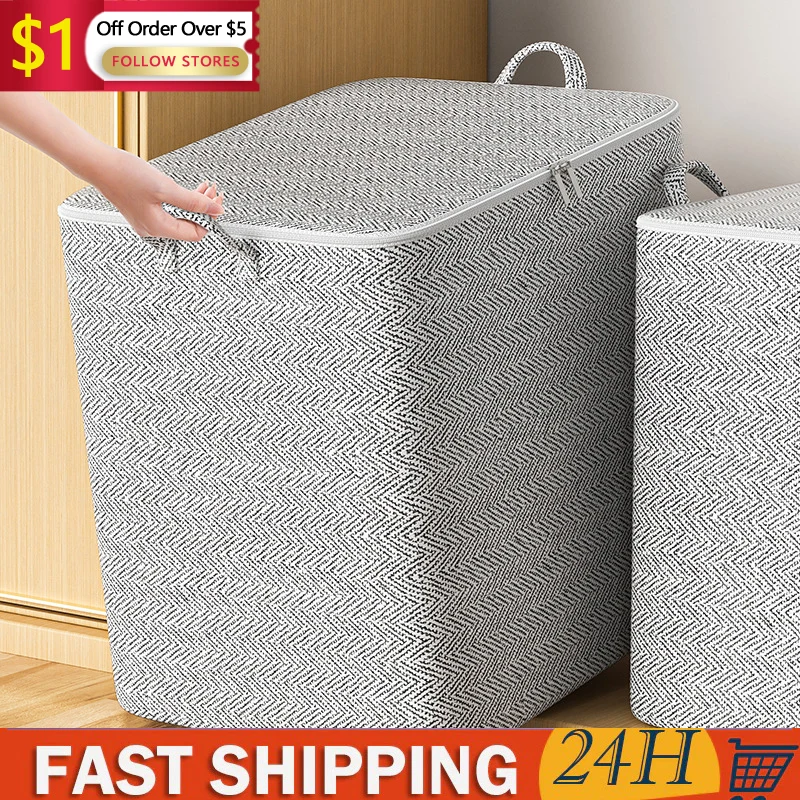 foldable storage bags for clothes