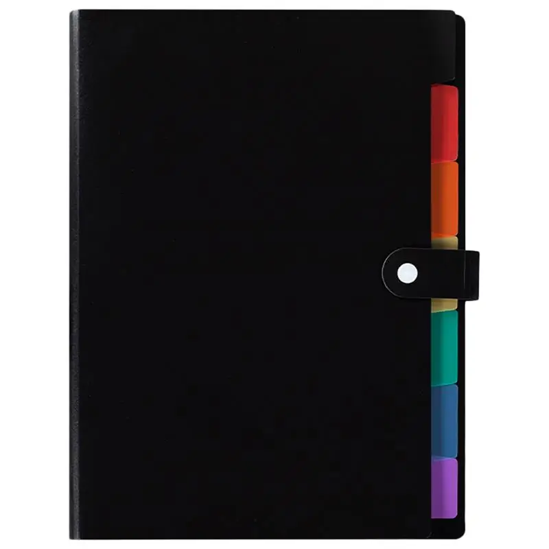 

A4 Expanding Files Folder Clear Binder Wallet Bag Documents Organizer 7 Pocket Accordion Receipt Folder School Office Binder