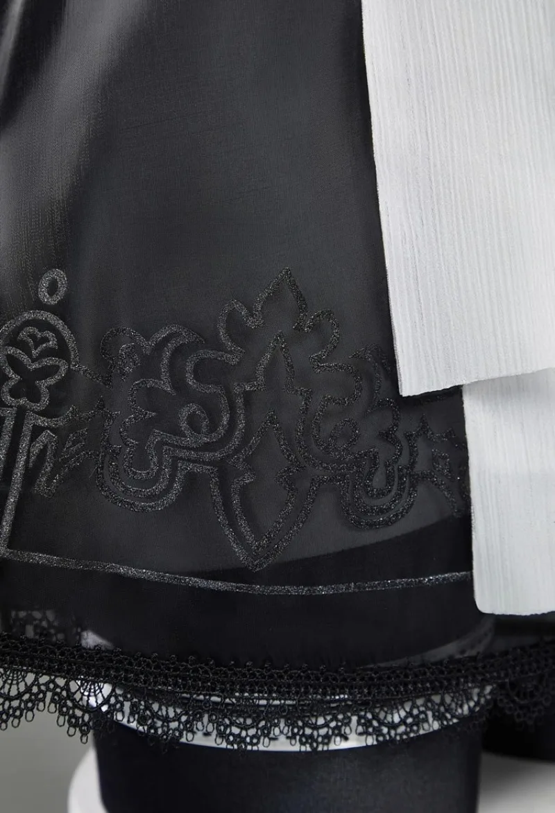 NieR: Automata-Inspired 2B Cosplay Costume with Backless Dress (Unofficial)