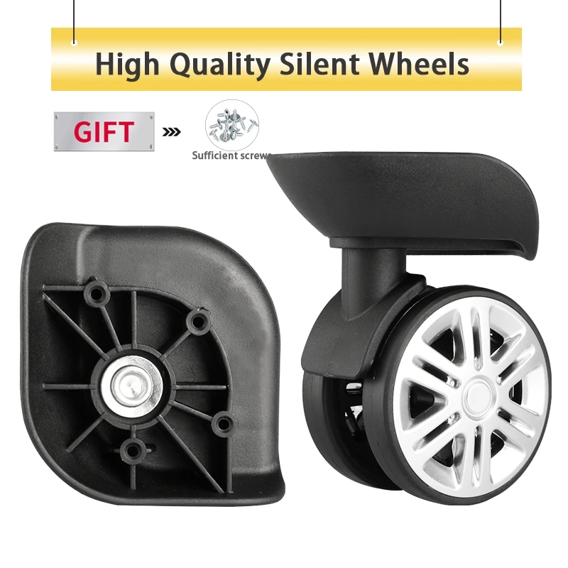 

Suitcase Wheel Accessories Suitcase Password Box With Disassembly Wheel Wear-Resistant Silent Universal Wheel Double Wheel