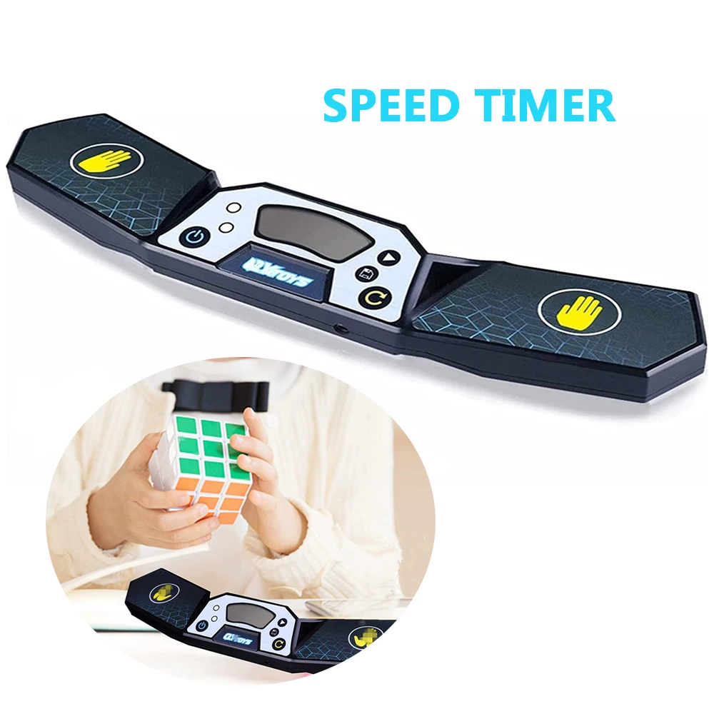 

Speed Timer for Professional Athletics Touch Control with Display for Cube Race Stack Competition Great Gift for Boys and Girls