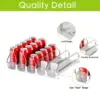 Drink Organizer for Fridge,Self Pushing Fridge Drink Organizer,Automatic Drink Dispenser for Fridge 5