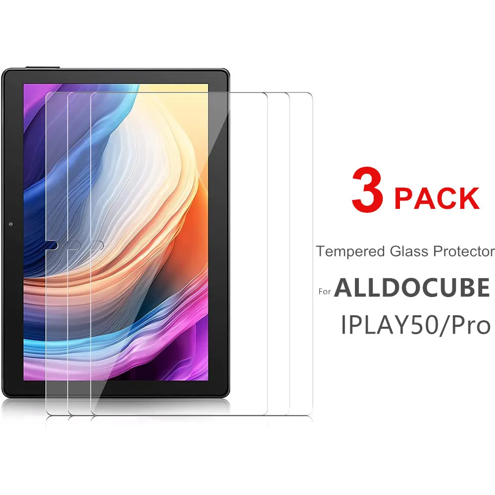 Protetores de Tela de Vidro para Alltocube Iplay50 Protetor de Tela Scratch Proof Películas Protetoras 50 Pro 104 Polegadas Pcs