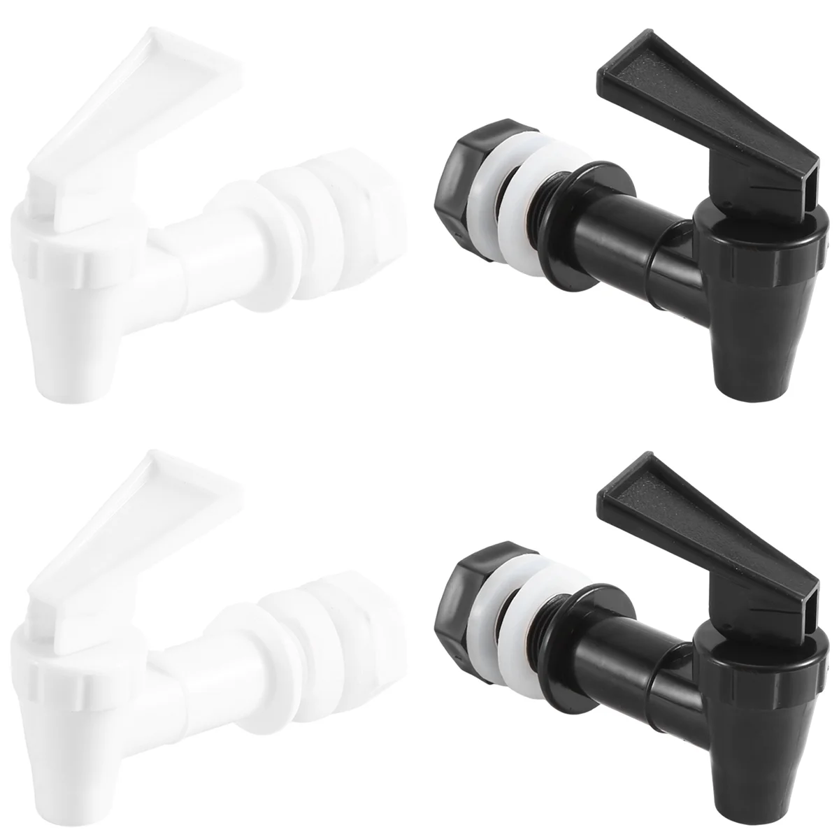 4 Sets Replacement Cooler Faucet Water Bottle Jug, Dispenser Tap Spigot Spout Water Beverage Lever Pour Dispenser Valve HOT