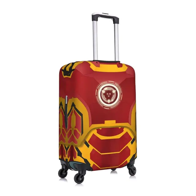 Iron Man Samsonite Marvel Luggage Custom Iron Man Big Face Print