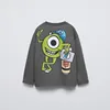 New Style Disney Character Pattern Children Tops Long Sleeved T Shirts Autumn Kids Clothing Round Collar Blouse Bottoming Shirt 1