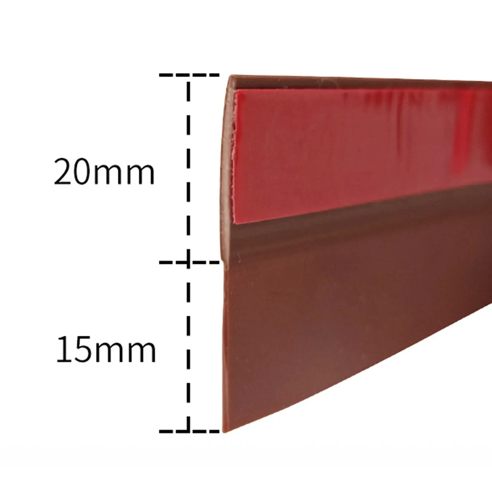 5M Seal Strip for Bottom of Door Draft Stopper Anti-cold Soundproof Weatherstrip Gap Blocker Under Door Sealer Weather Stripping