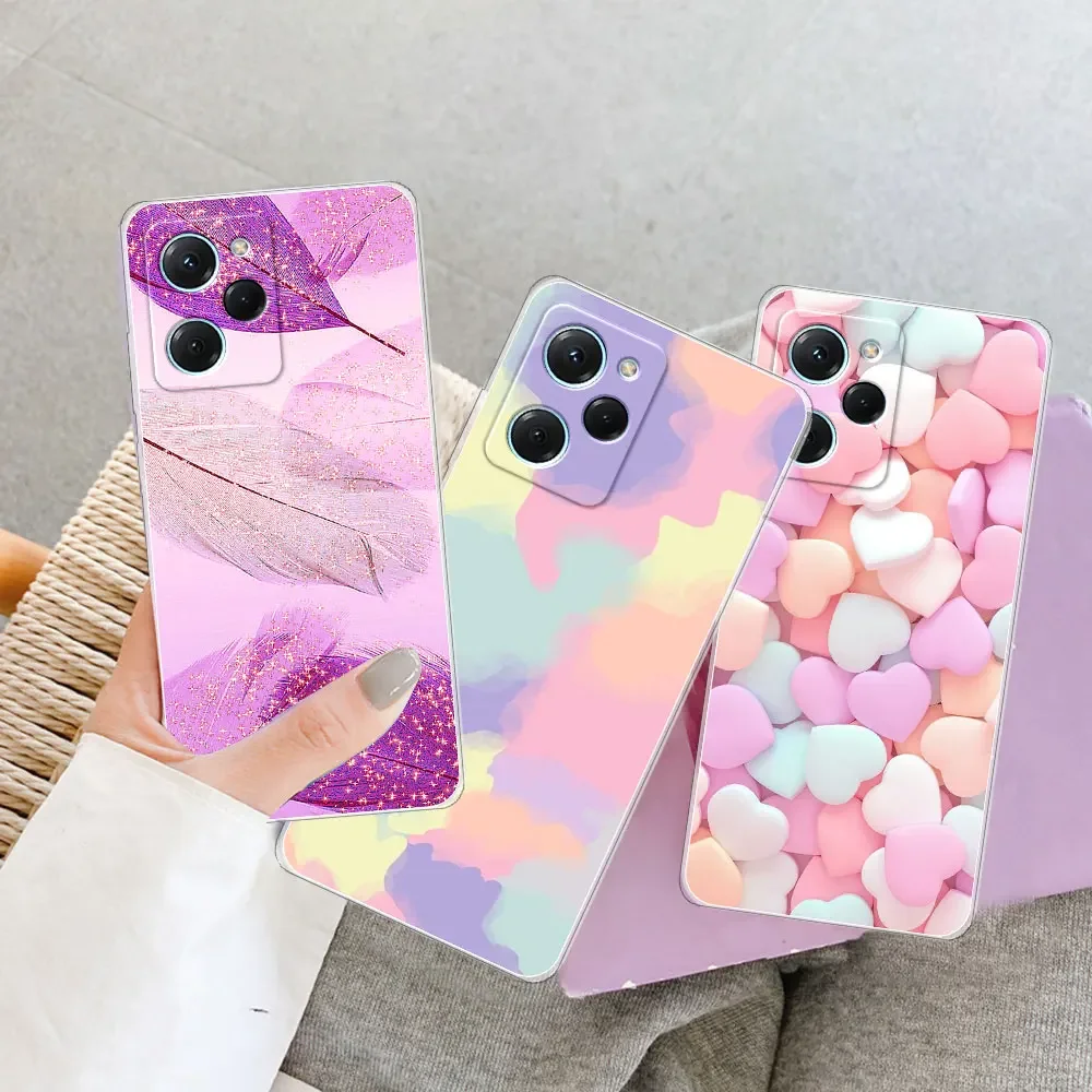 Clear Silicone Soft Phone Case Cover, Enhanced Protection Coque, Versatile Smartphone Accessory