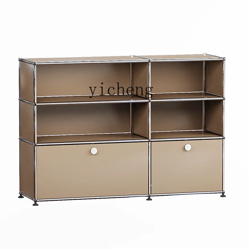 

XL Mid-Ancient USM Module Combination Modern Simple Cabinet Stainless Steel Chest of Drawers